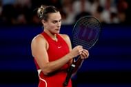 Aryna Sabalenka at the 2024 Australian Open